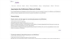 Desktop Screenshot of adefib.org.br